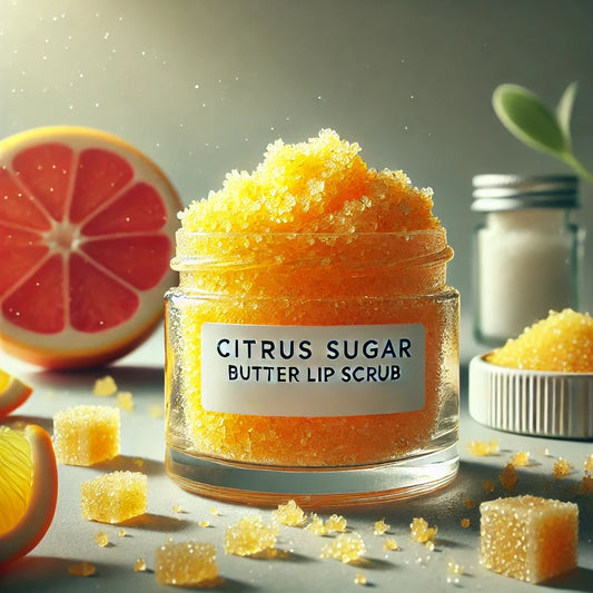 Citrus Sugar Butter Lip Scrub