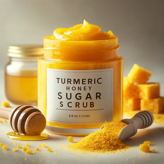 Tumeric Honey Sugar Scrub